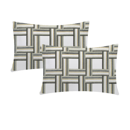 Katerina  - Set of 4 Pieces | Cotton Linen Fabric | Crewel Embroidered | Pillow/Cushion Cover Set | With or Without Insert
