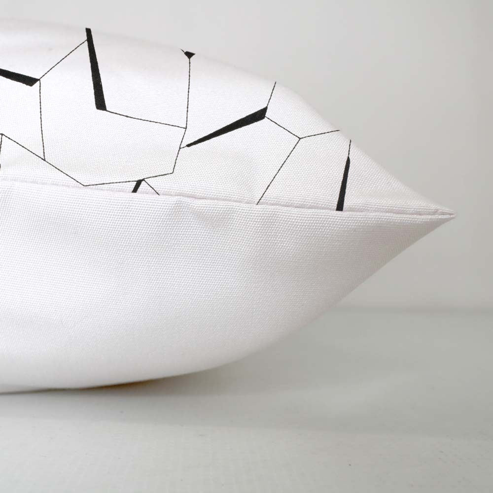 Nia  - Set of 4 Pieces | Cotton Linen Fabric | Crewel Embroidered | Pillow/Cushion Cover Set | With or Without Insert