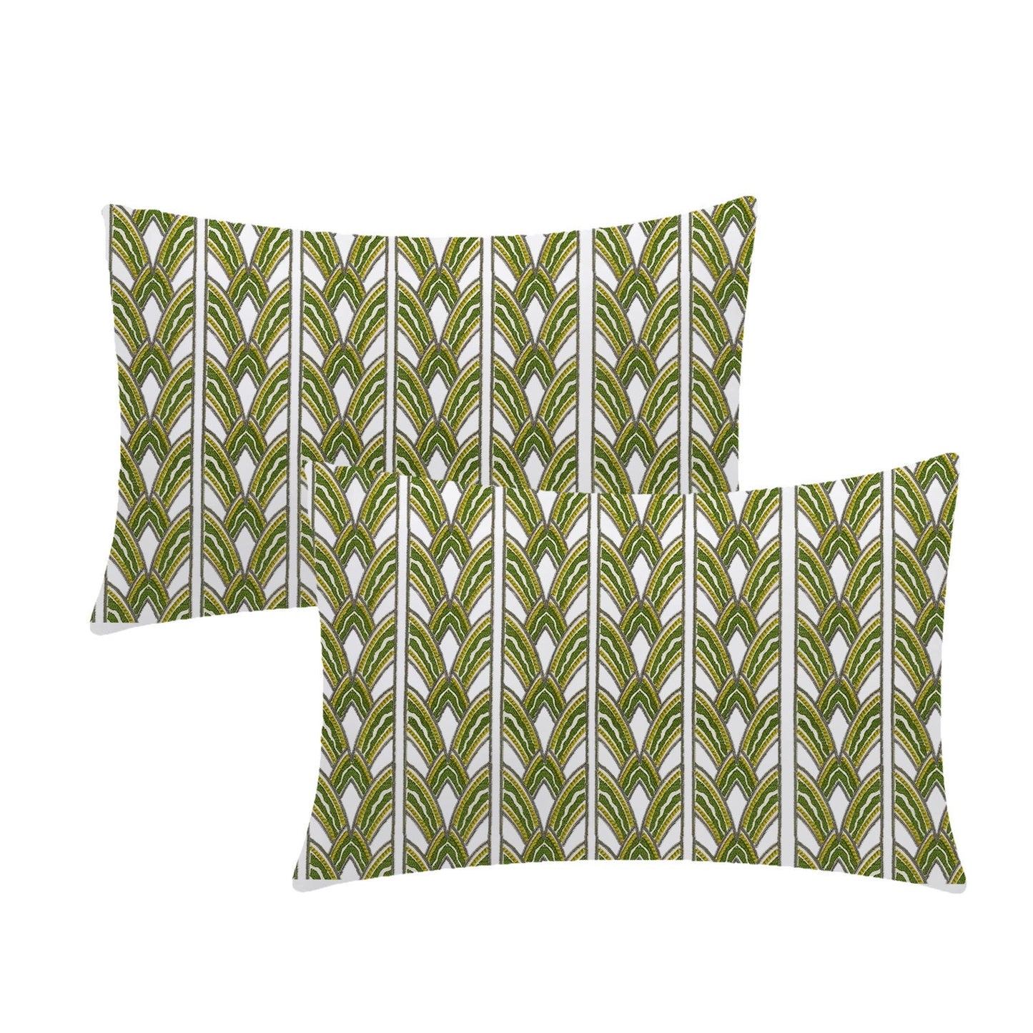 Phoebe  - Set of 4 Pieces | Cotton Linen Fabric | Crewel Embroidered | Pillow/Cushion Cover Set | With or Without Insert