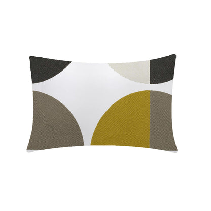 Melina  - Set of 4 Pieces | Cotton Linen Fabric | Crewel Embroidered | Pillow/Cushion Cover Set | With or Without Insert