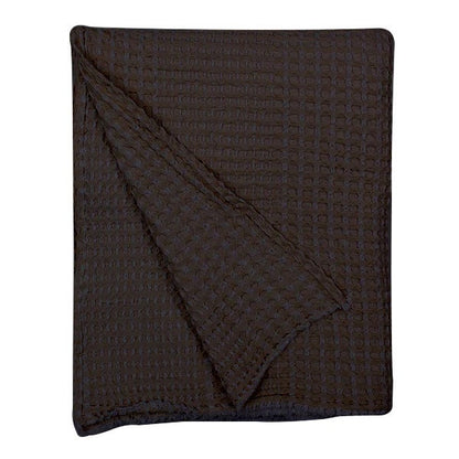 Pure Linen - Waffle Weave Throw Blanket