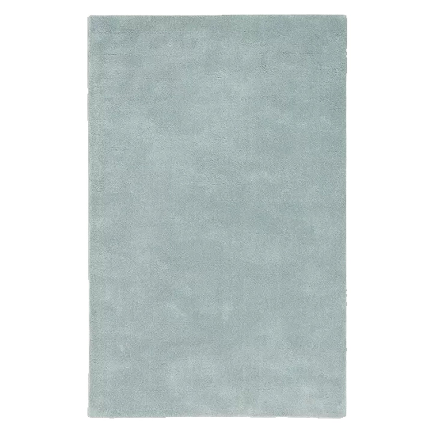 Light Blue | Solid Color - Handcrafted Rug/Carpet | Pure Wool | Hand Tufted | High Pile | High Density | Yarn Dyed