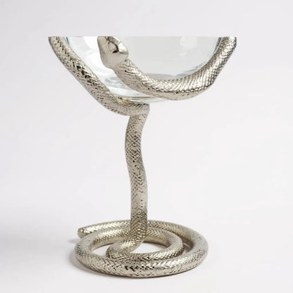 Set of 4 Snake Wine Glasses