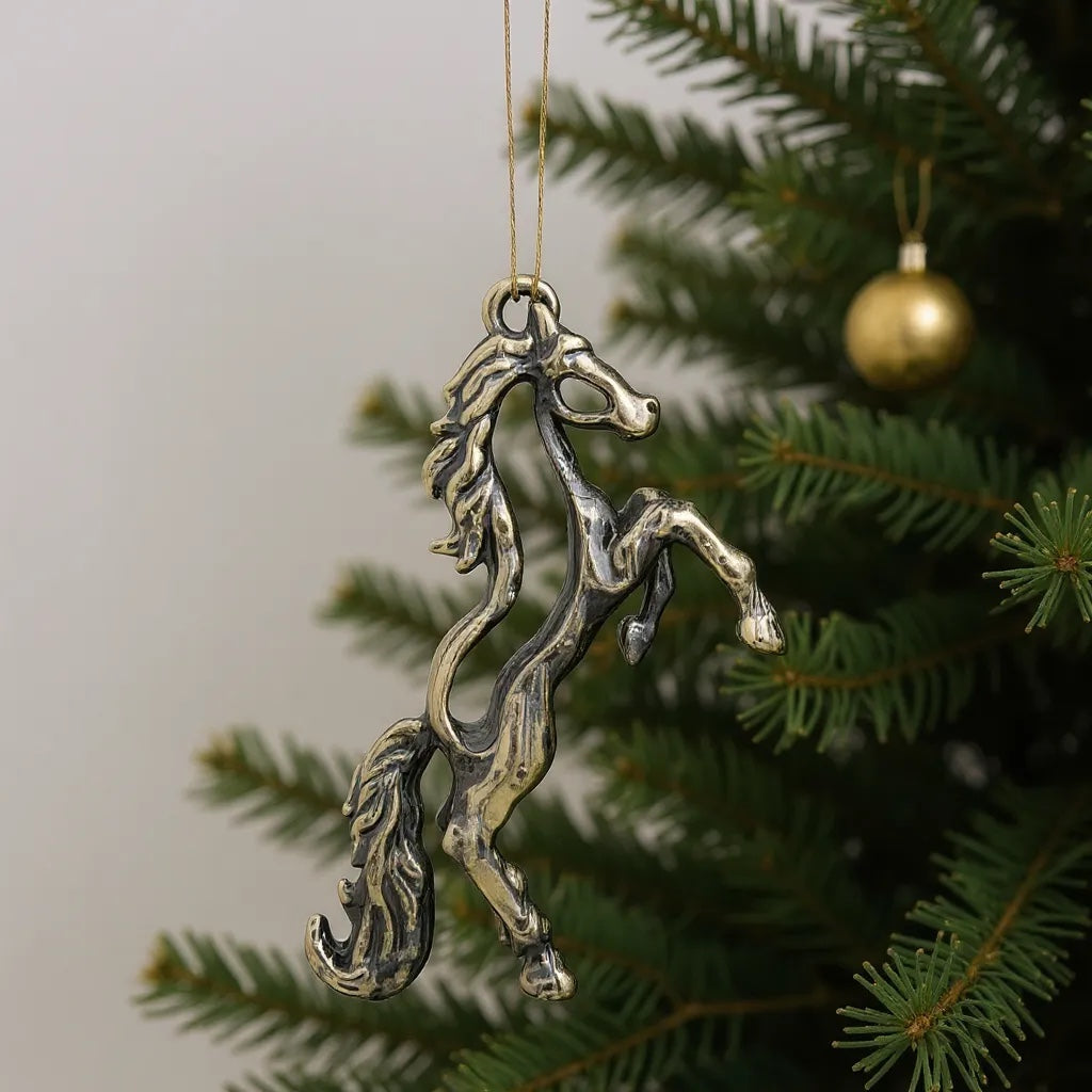 Antique Gold Christmas Ornaments – Vintage Holiday Baubles (Set 1)