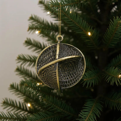 Antique Gold Christmas Ornaments – Vintage Holiday Baubles (Set 1)