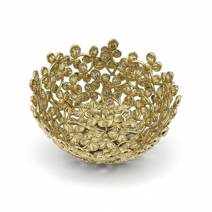 Small Leaf Bowl - Decorative Serveware | Nut Bowl | Centrepiece | Home Accent | Gold, Silver or Antique Finish