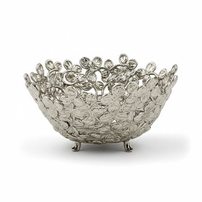 Small Leaf Bowl - Decorative Serveware | Nut Bowl | Centrepiece | Home Accent | Gold, Silver or Antique Finish