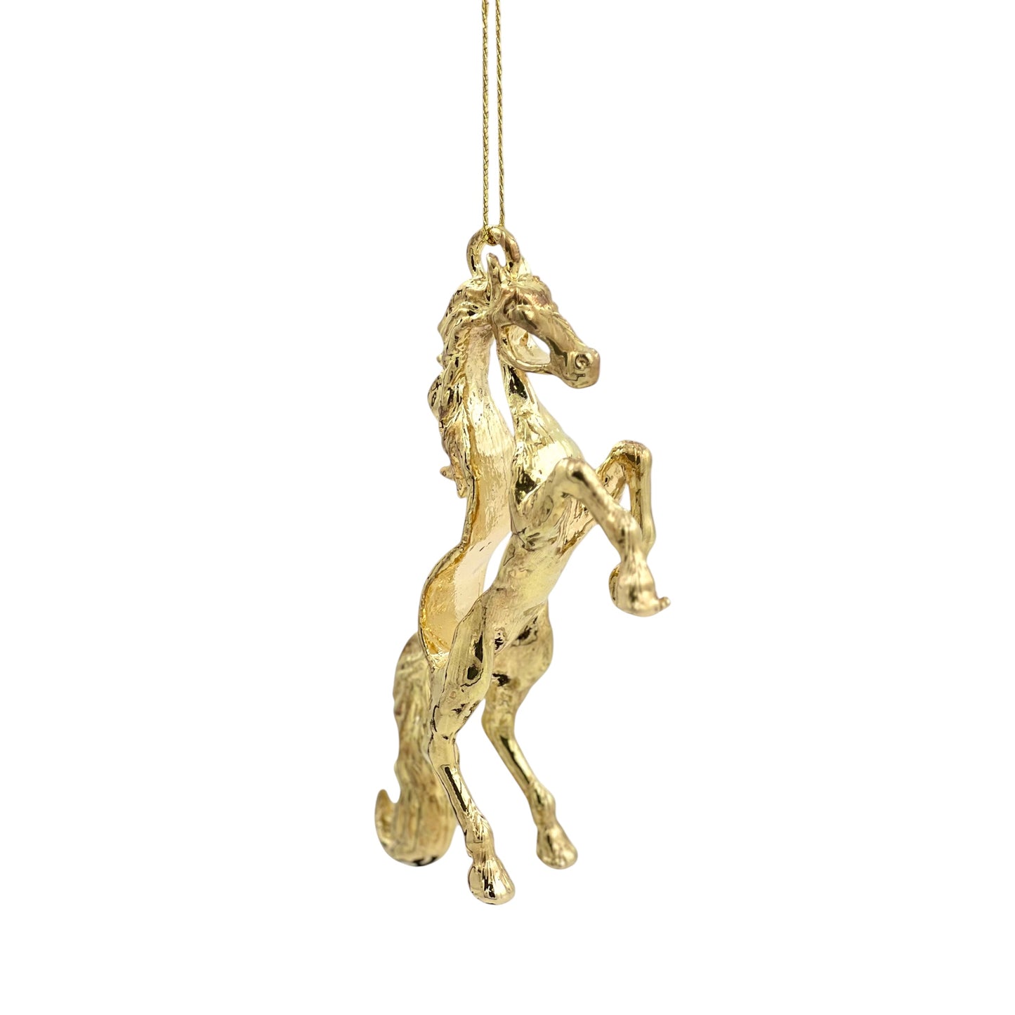 Gold Christmas Ornaments – Metallic Holiday Baubles (Set 1)