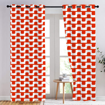 Liora - Set of 2 Panels Crewel Embroidered Curtains | Linen Cotton Mix | Fully Embroidered | Lined